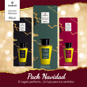 Pack Navidad Mikados Premium Ambar Perfums