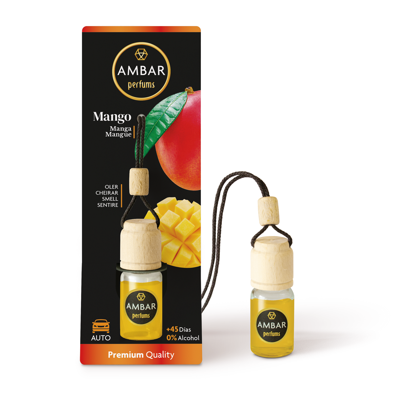 Ambientador Coche Vainilla 6,5 ml Ambar - AMBAR Perfums, ambientador coche  