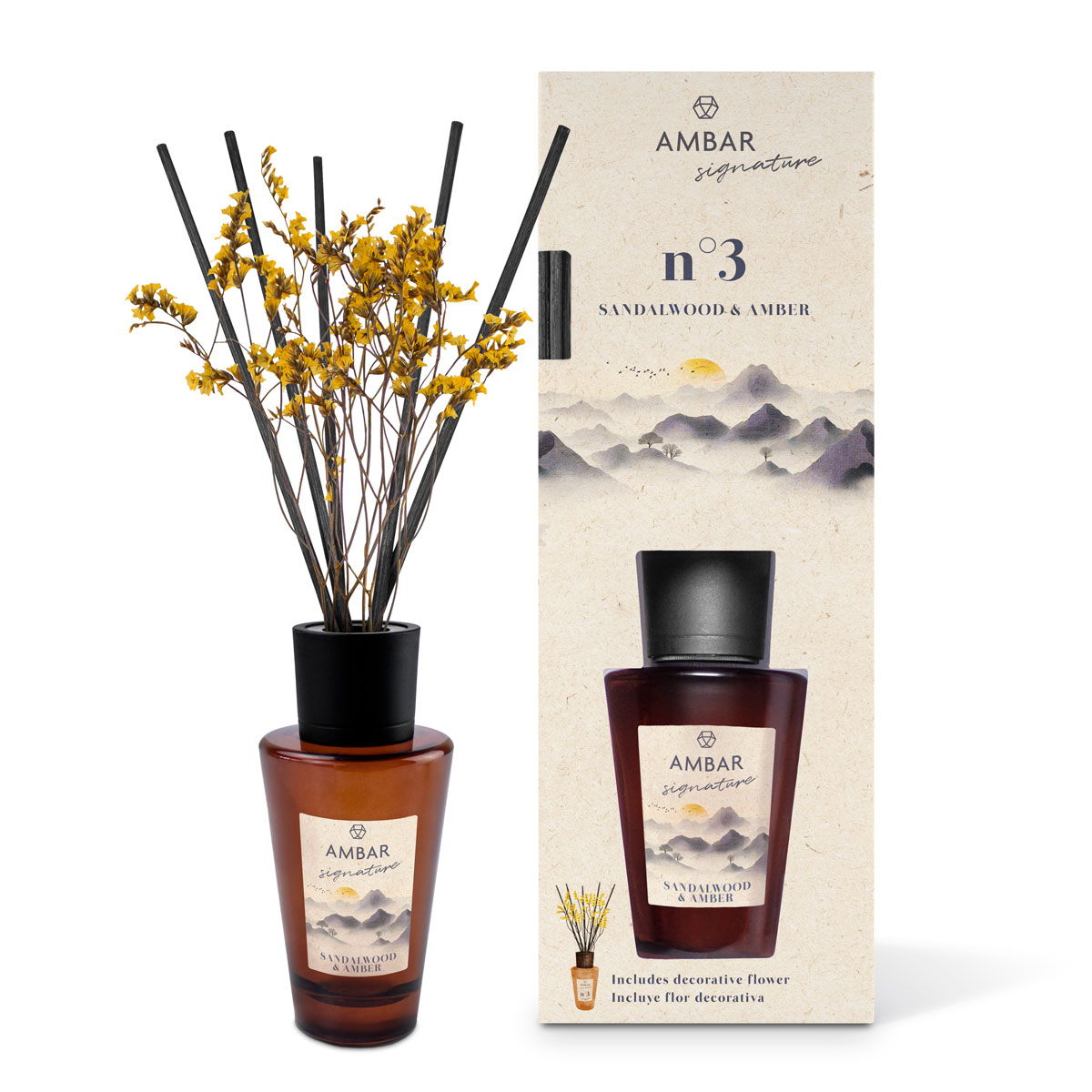 MIKADO SIGNATURE SANDALWOOD & AMBER 85 ML